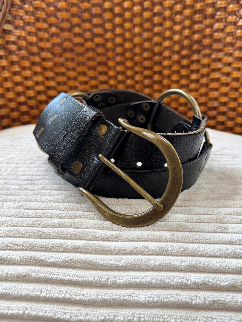 CAbi Leather Harness Belt - size L